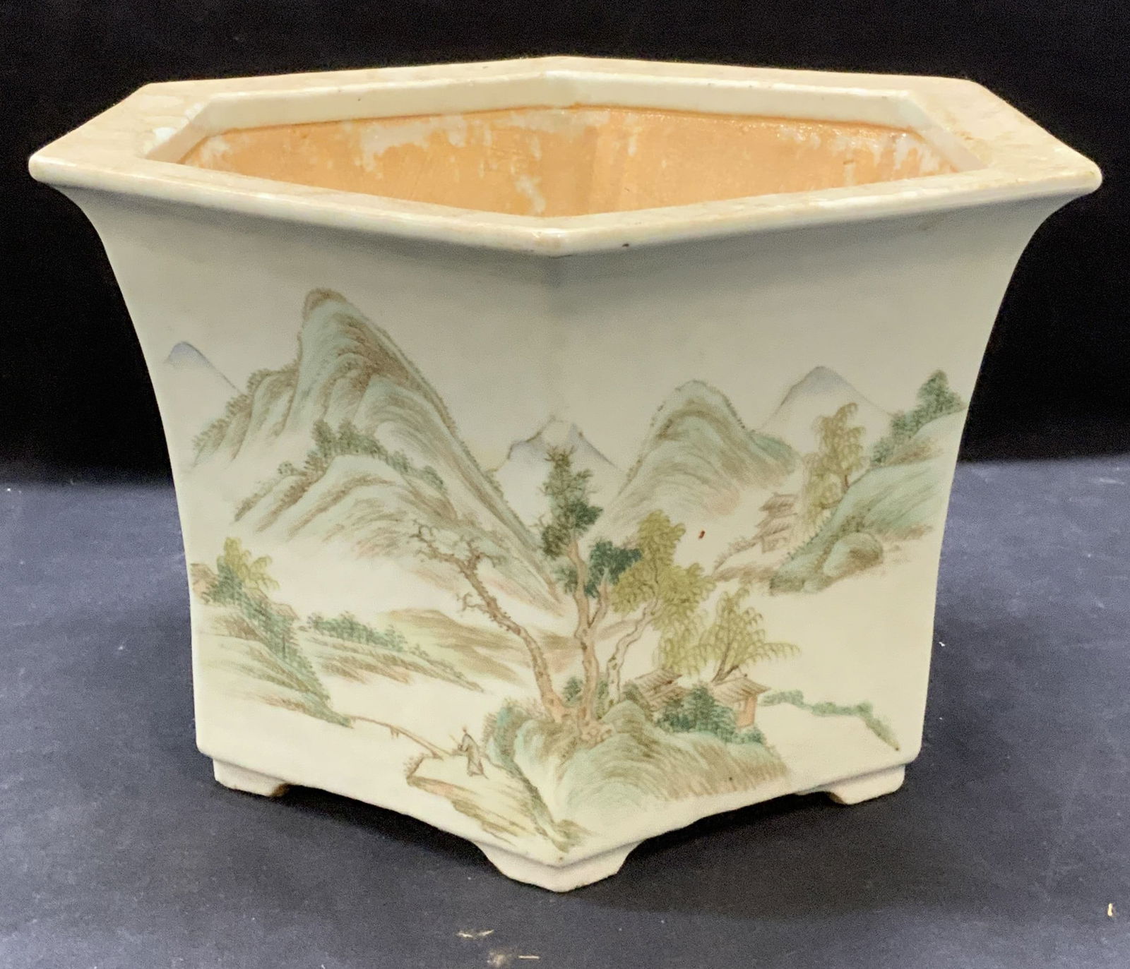 Vintage Chinese Ceramic Planter (1 of 6)