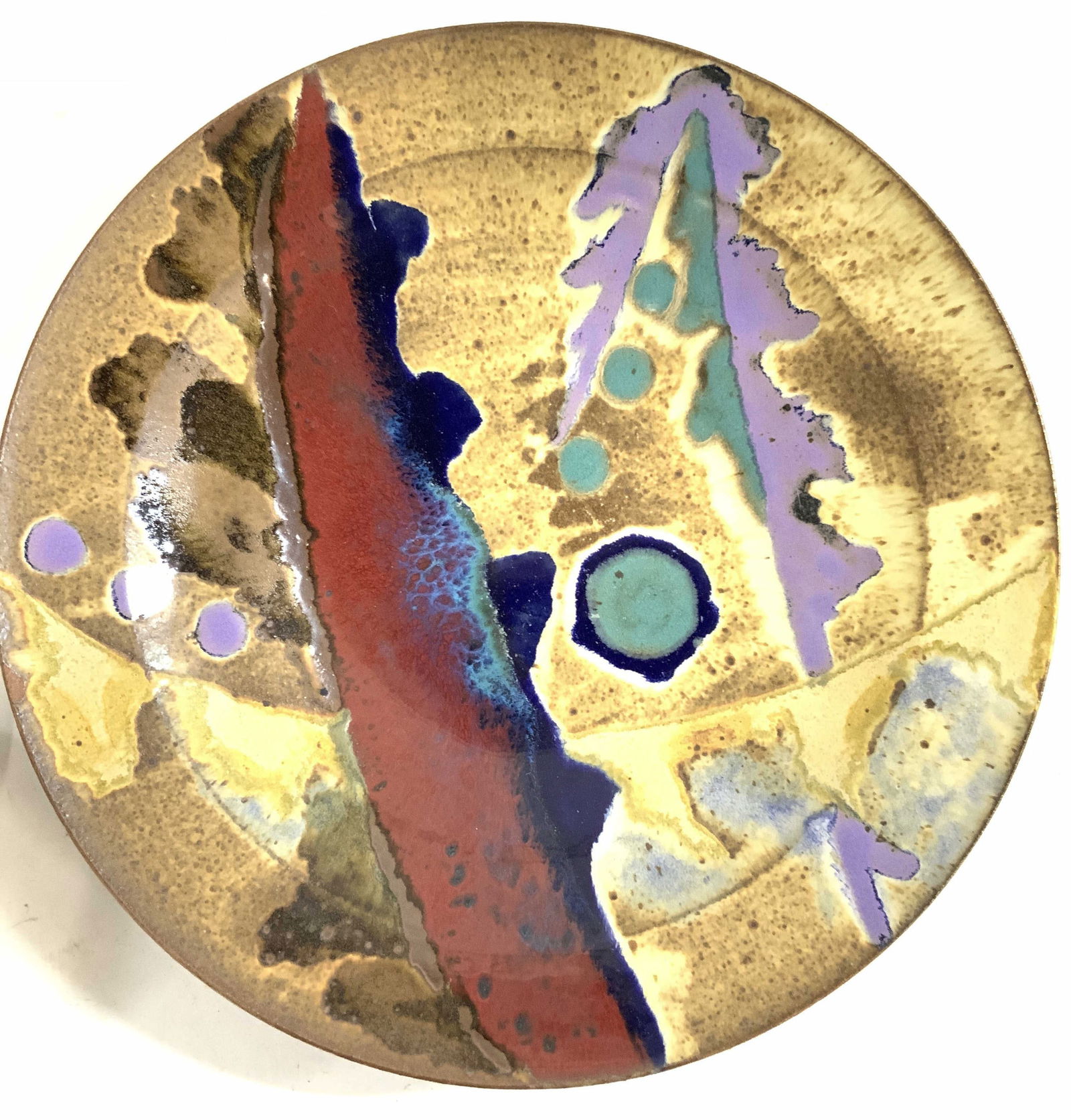 Mid Cent Salt Glaze Pottery Centerpiece, Ken Pick (1 of 8)