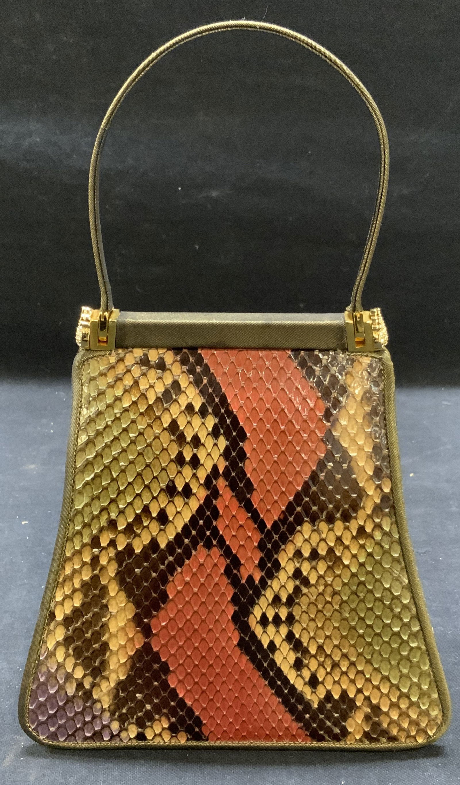 Judith Leiber Snakeskin Handbag NWOT (1 of 9)