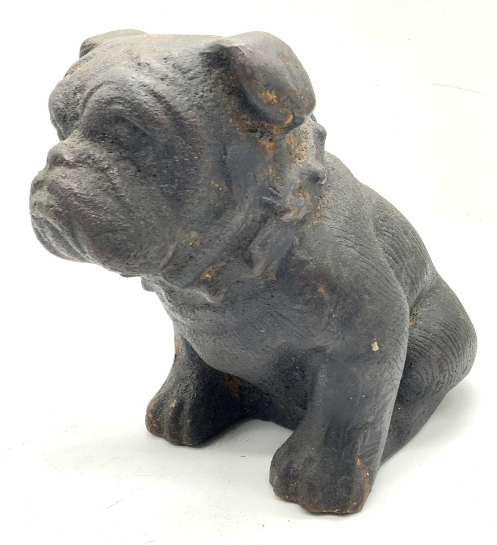 Solid Iron Bulldog Door Stopper (1 of 8)