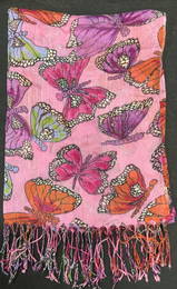 Accessories By Adrienne Butterfly Scarf