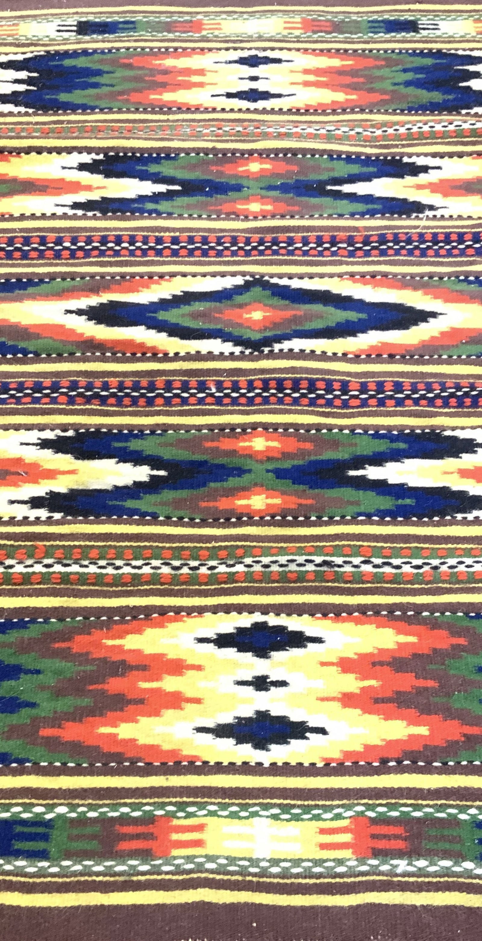 Navajo Woven Wool Accent Rug (1 of 8)