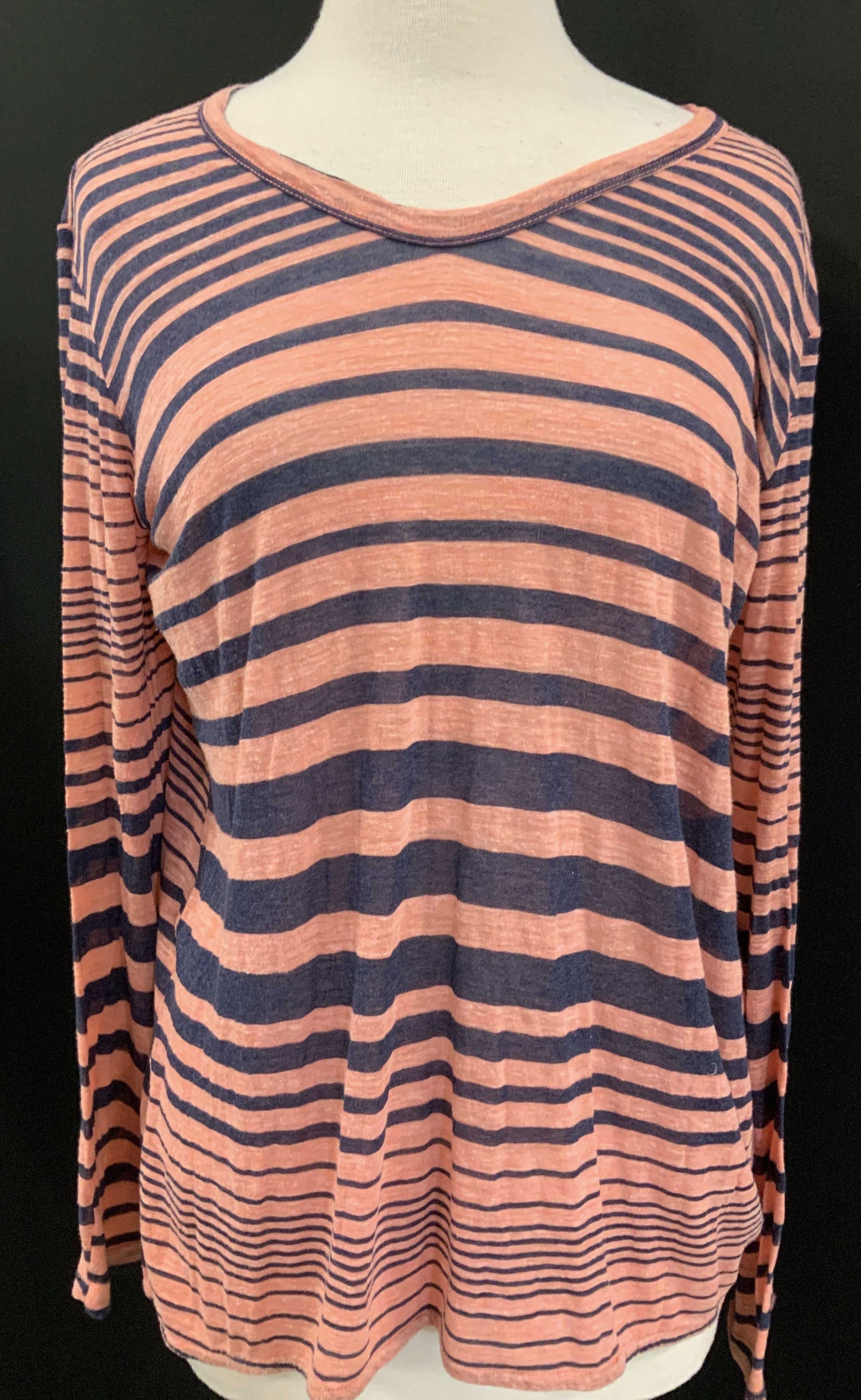Calvin Klein Long Sleeve Stripe Shirt, XL (1 of 6)
