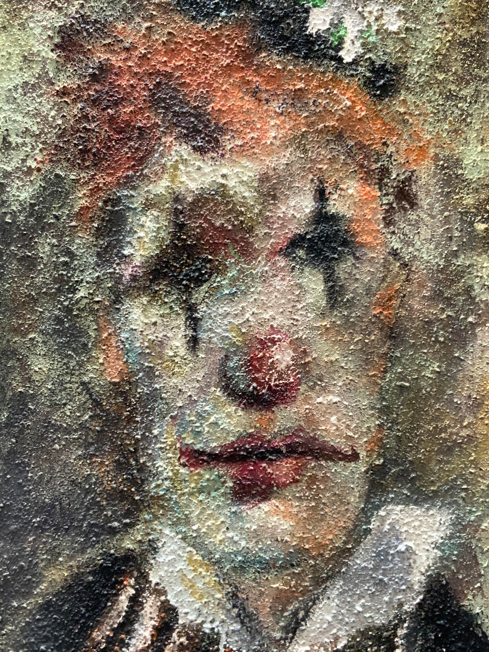 Reily Signed Clown Earthenware Artwork (1 of 10)