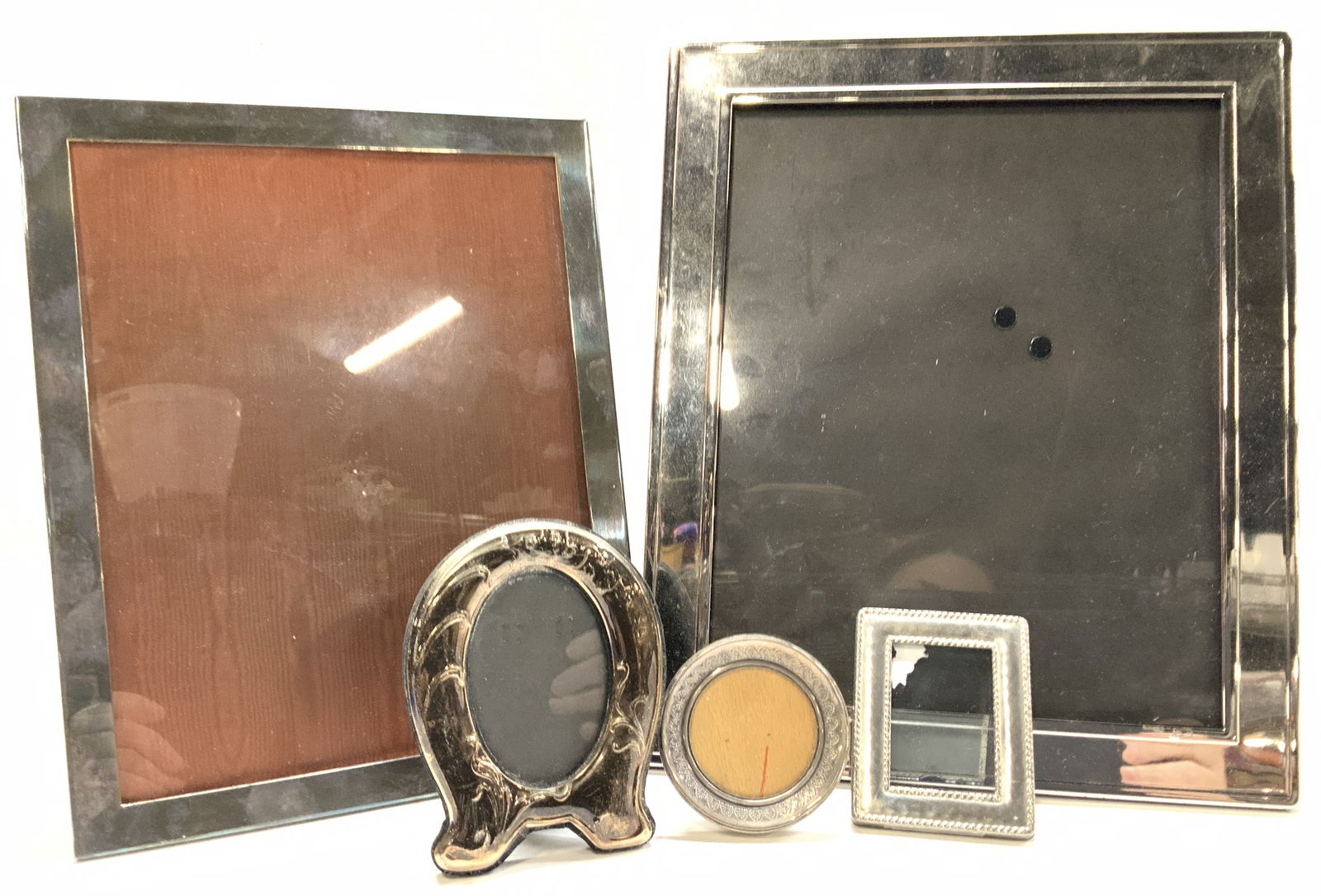 Lot 6 Sterling,.900 Silver&Silver Plate Frames (1 of 13)