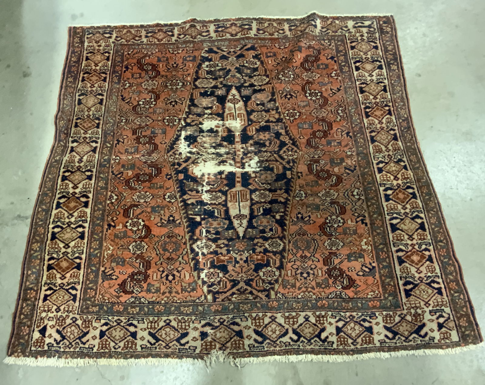 Vintage Persian Floral Pattern Rug (1 of 13)