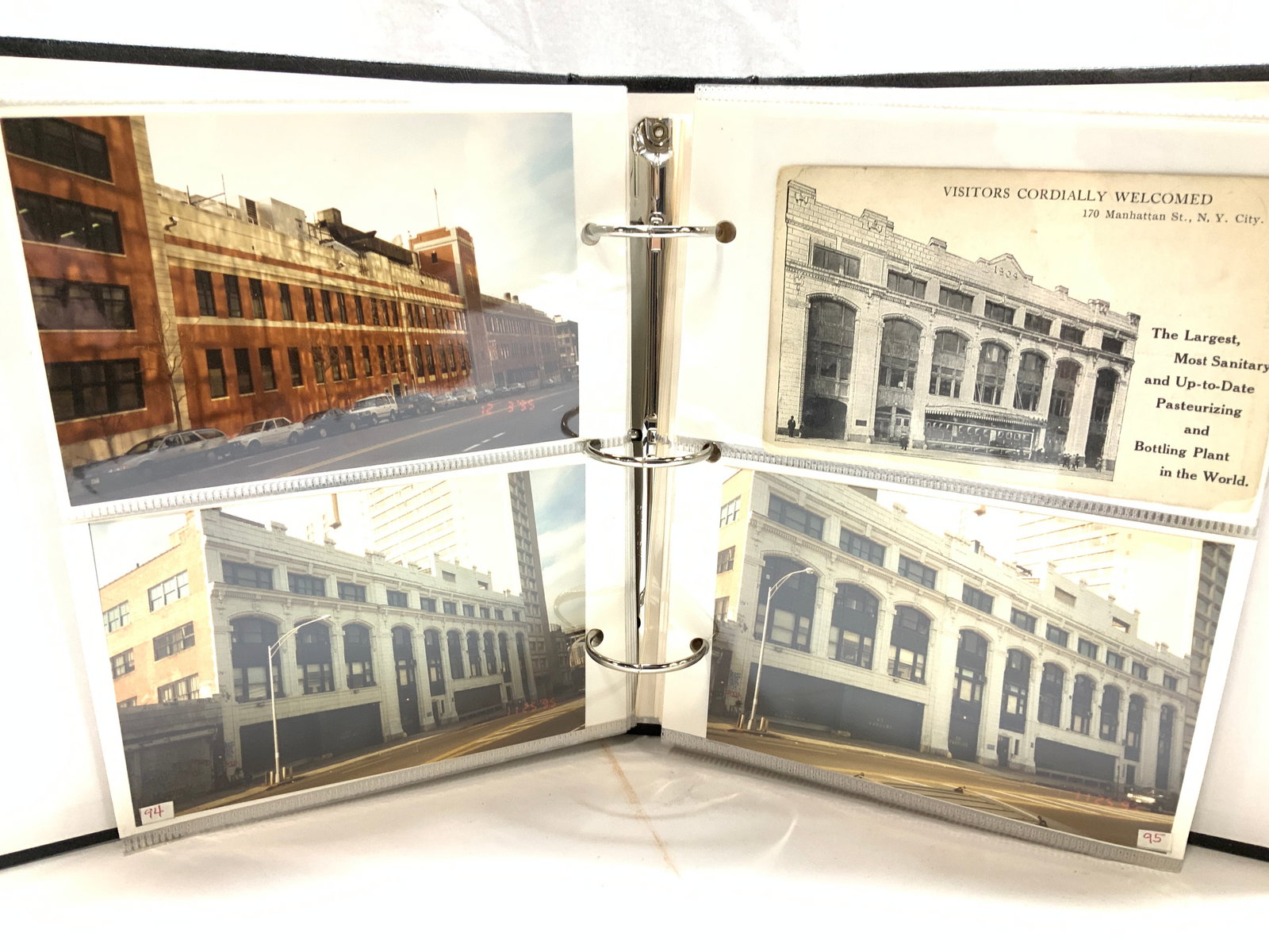 Photo Album w Vtg Advertisement Cards (1 of 9)