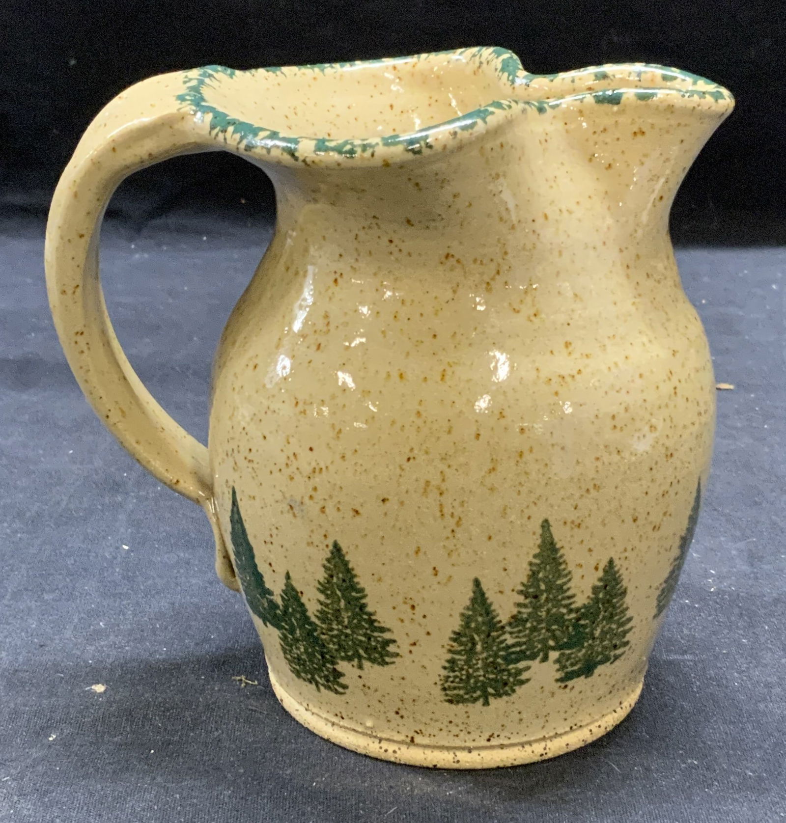 Three Rivers Pottery Pine Tree Pitcher (1 of 6)