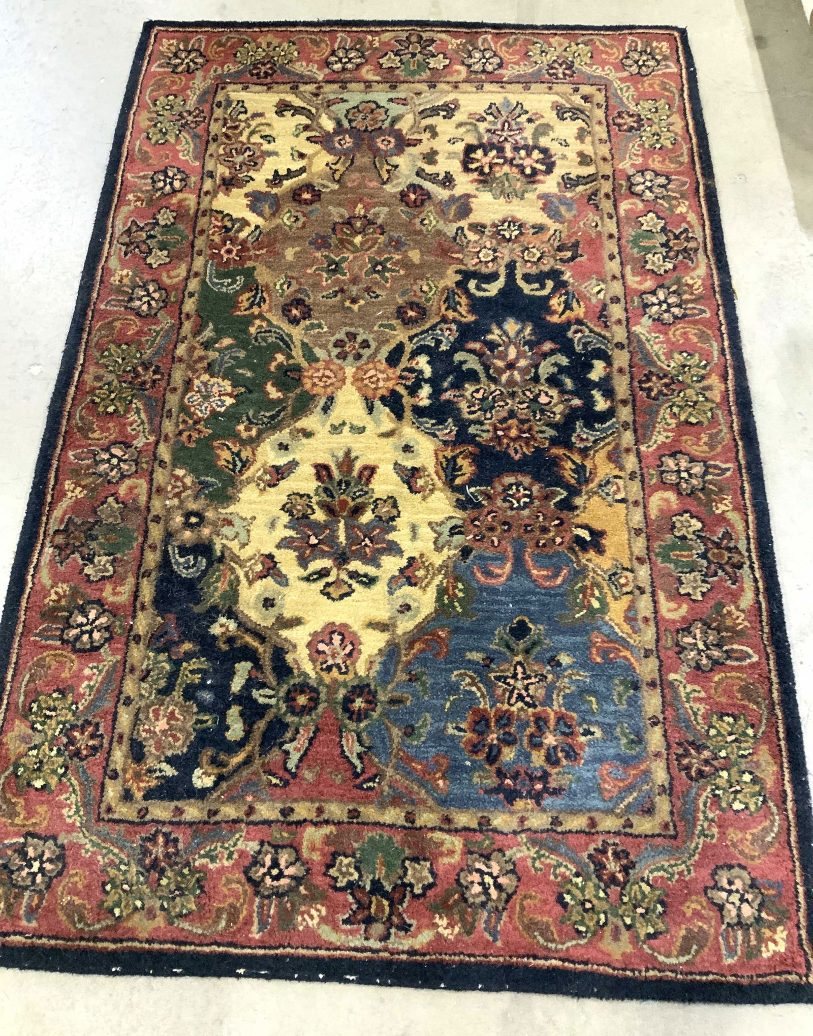 Asian Hand Tufted Wool Rug, India House (1 of 10)