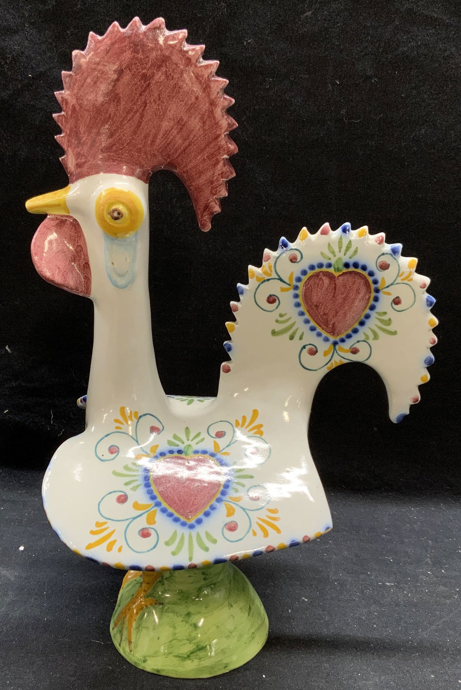 Sant Anna Lisboa Pottery Rooster Figural (1 of 6)