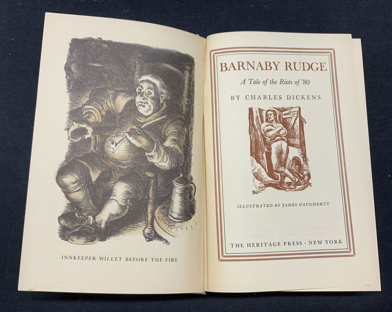 Barnaby Rudge by Charles Dickens, Illustrated (1 of 8)