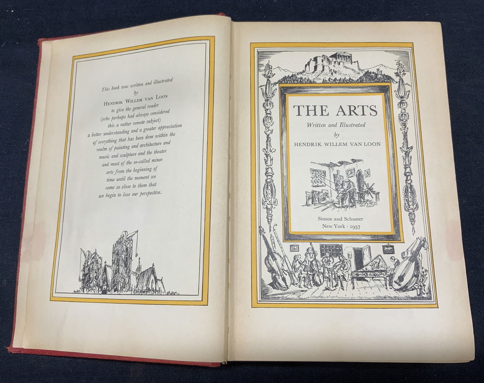 The Arts Illustrated & Written by Hendrik Van Loon (1 of 9)