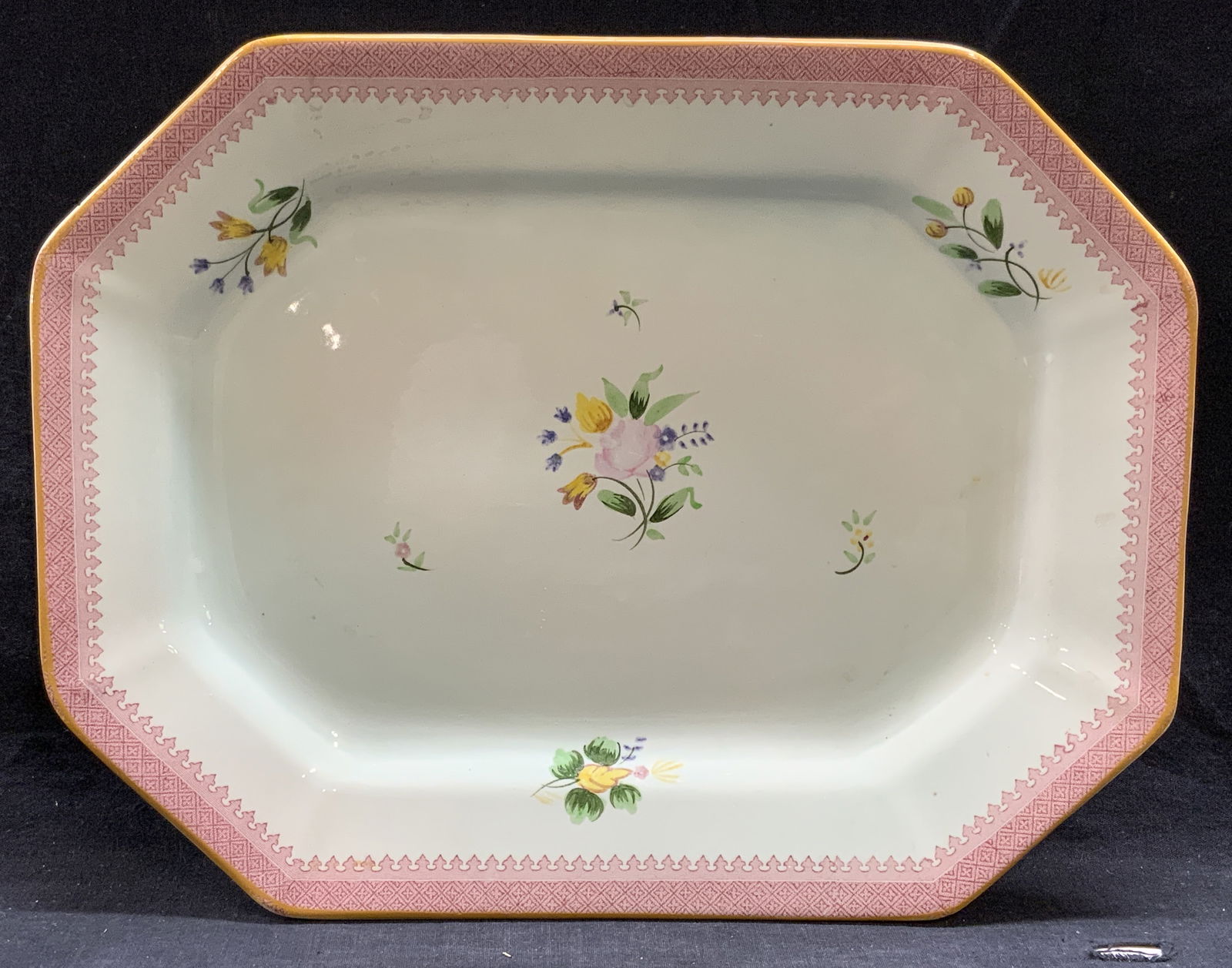 Vintage ADAMS Calyx Ware Serving Platter England (1 of 7)