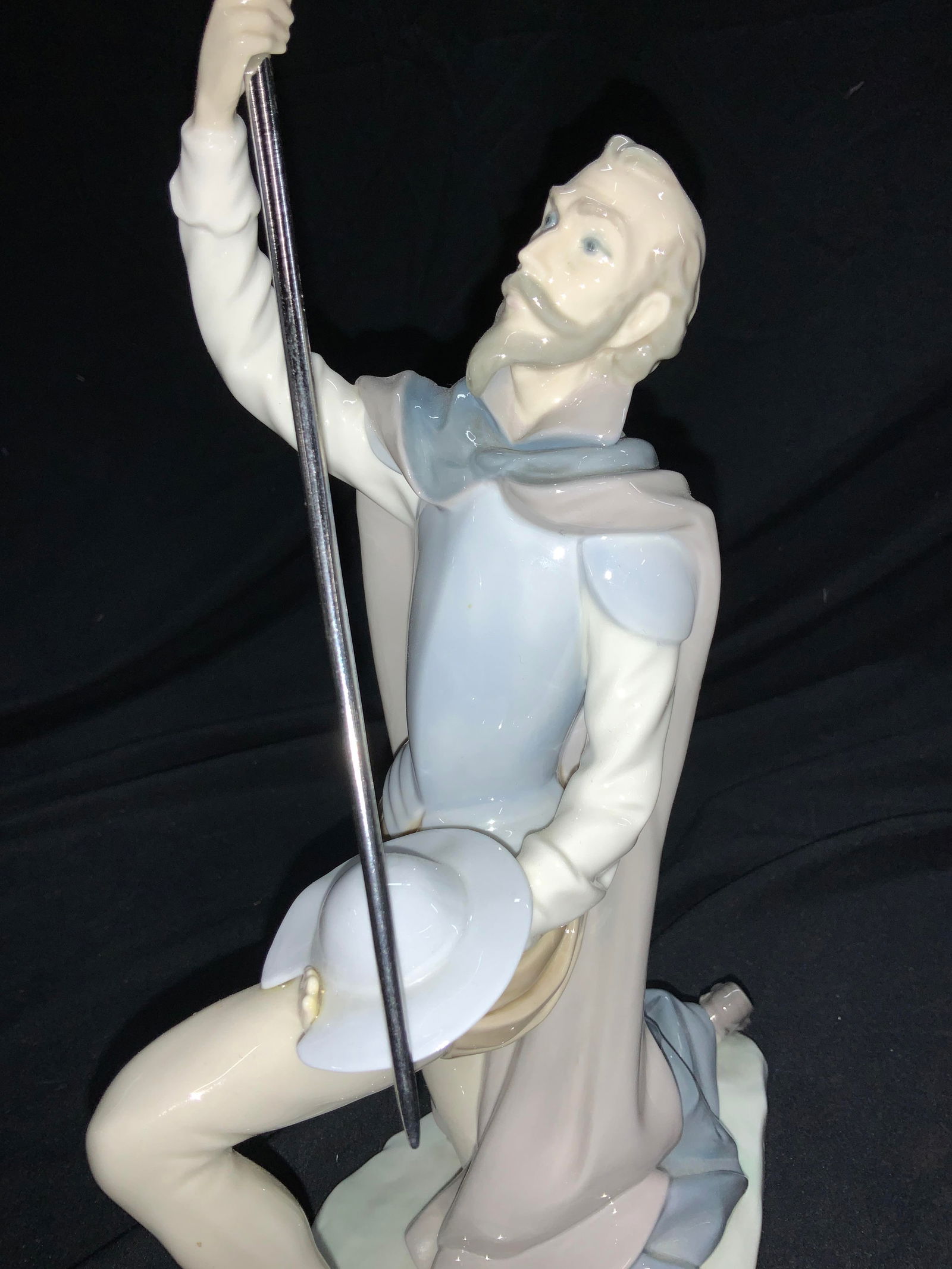 LLADRO Don Quixote The Quest Porcelain Statue, Box (1 of 10)