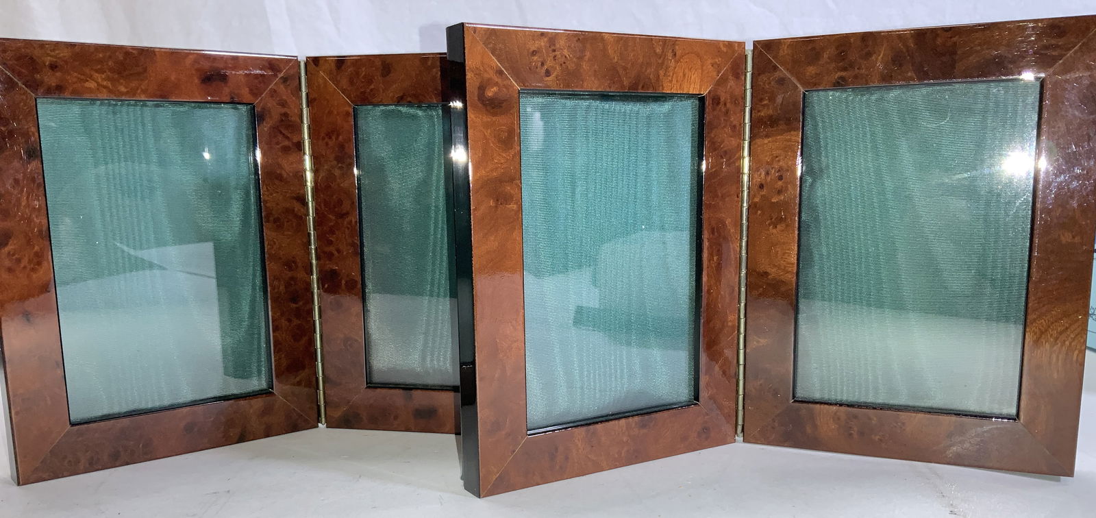 Pair Bryan Parry Studio Burled Wood Picture Frames (1 of 8)