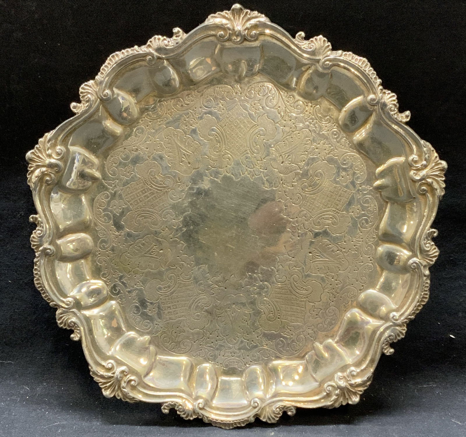 Vintage Barbour Silver Co Silver Plated Tray (1 of 10)