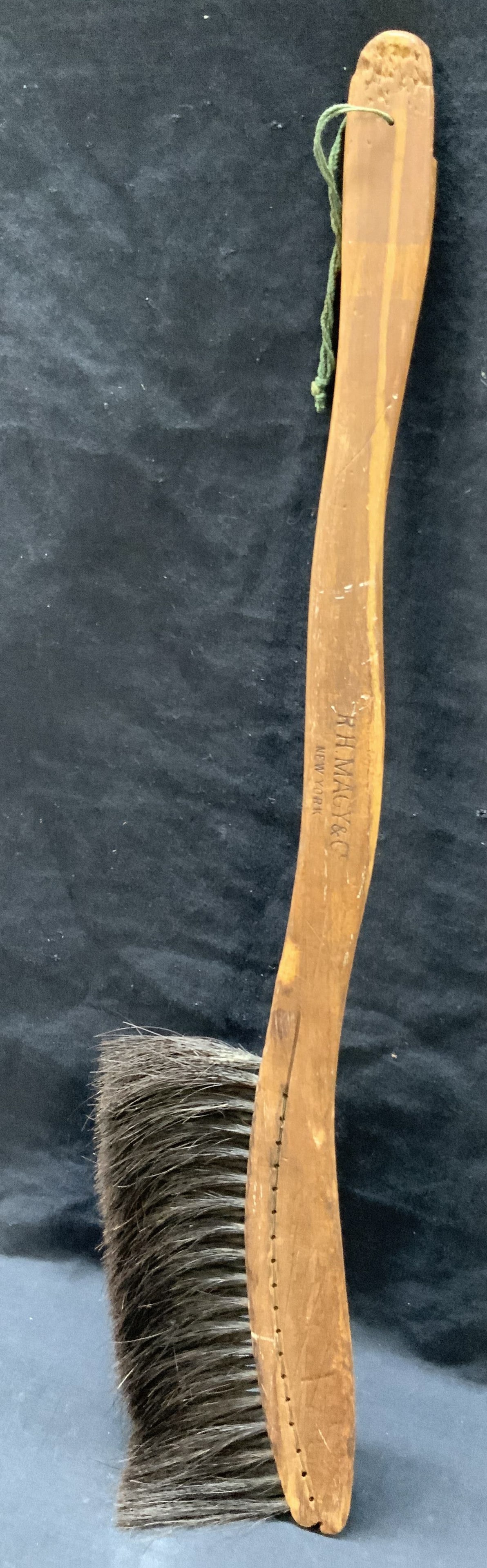 Antique R.H. Macys Wooden Radiator Brush (1 of 8)