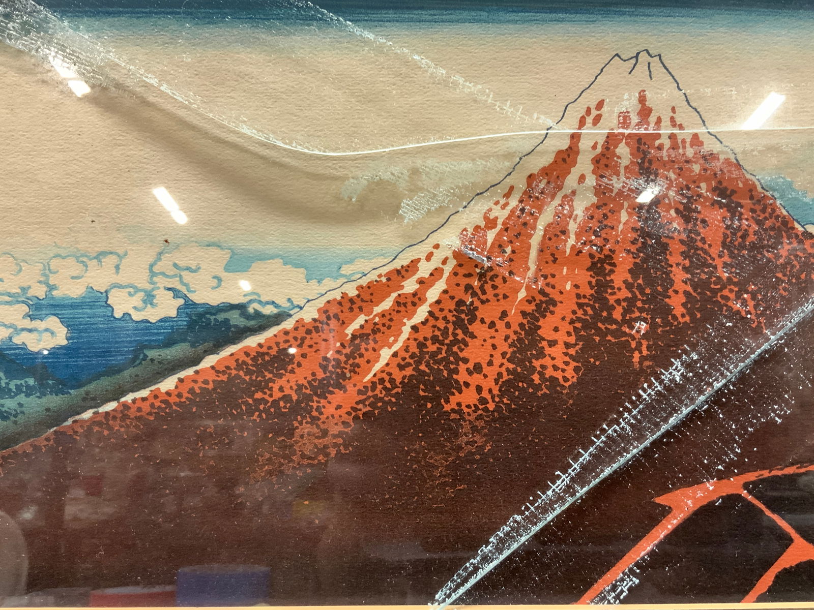 Hokusai Rainstorm Beneath The Summit Block Print (1 of 8)