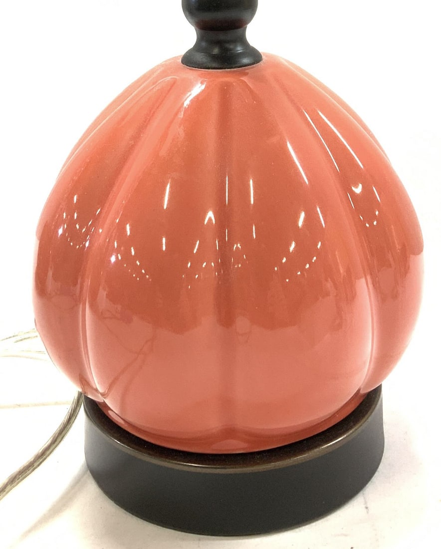 Contemporary Gourd Style Ceramic Table Lamp (1 of 7)
