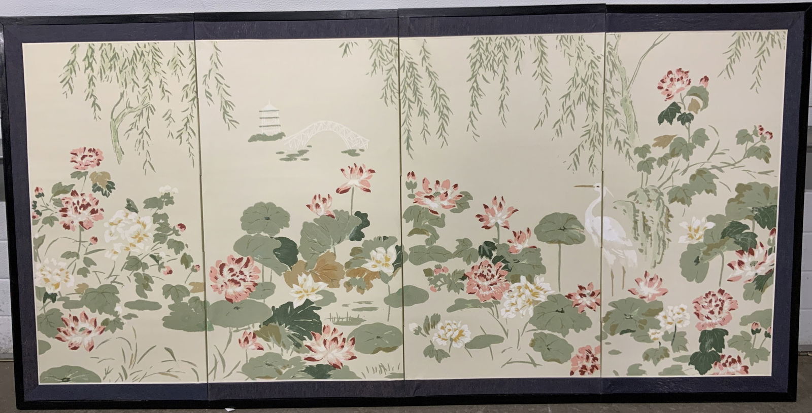 2ft 5 x 5ft 9 Asian Floral Wall Panel (1 of 10)