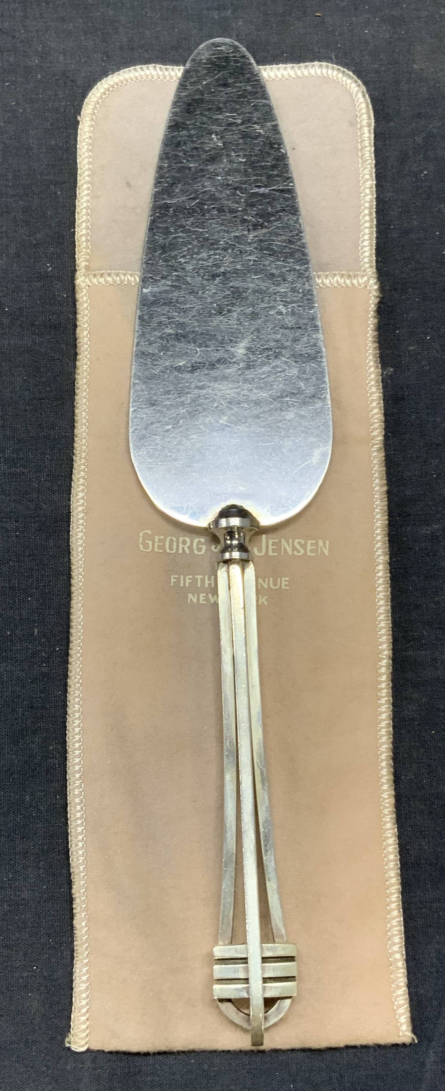 GEORG JENSEN Sterling Silver Pastry Server (1 of 7)