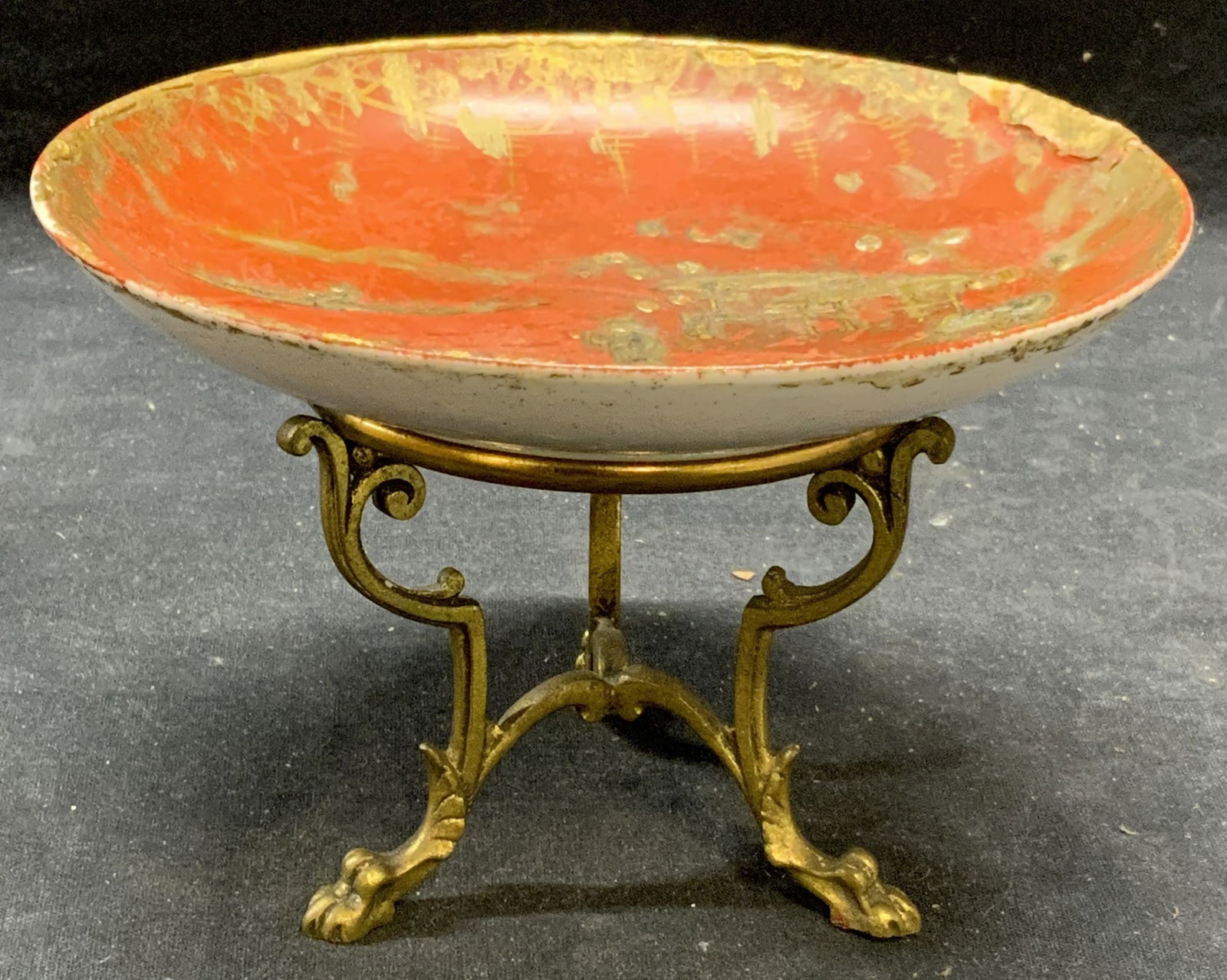 LB PARIS Ceramic Chinoiserie Pedestal Dish (1 of 6)
