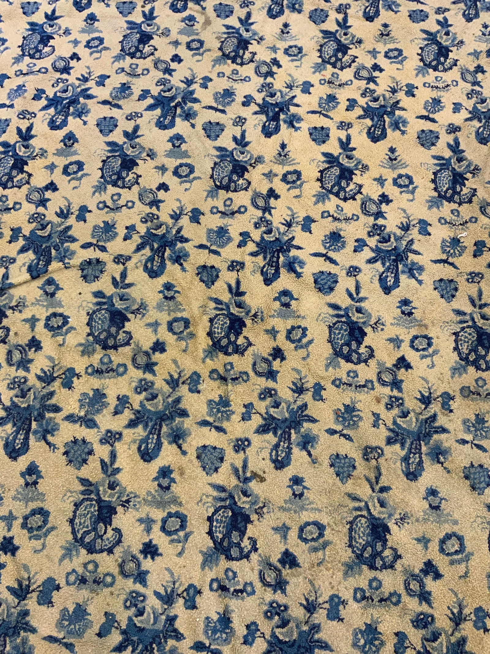 Vintage Cotton Wool Area Rug (1 of 8)