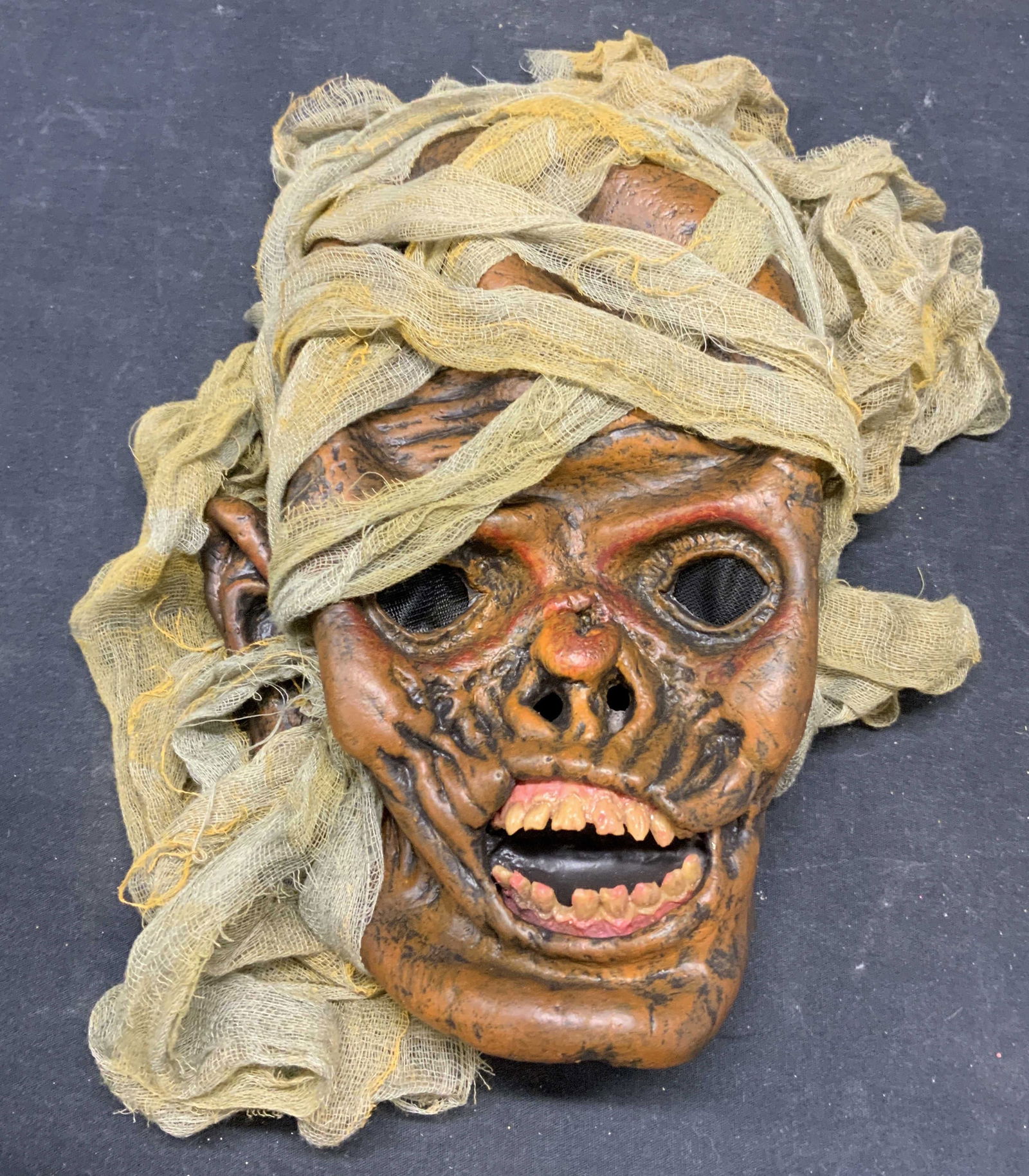 EU Latex Mummy Costume Mask (1 of 6)