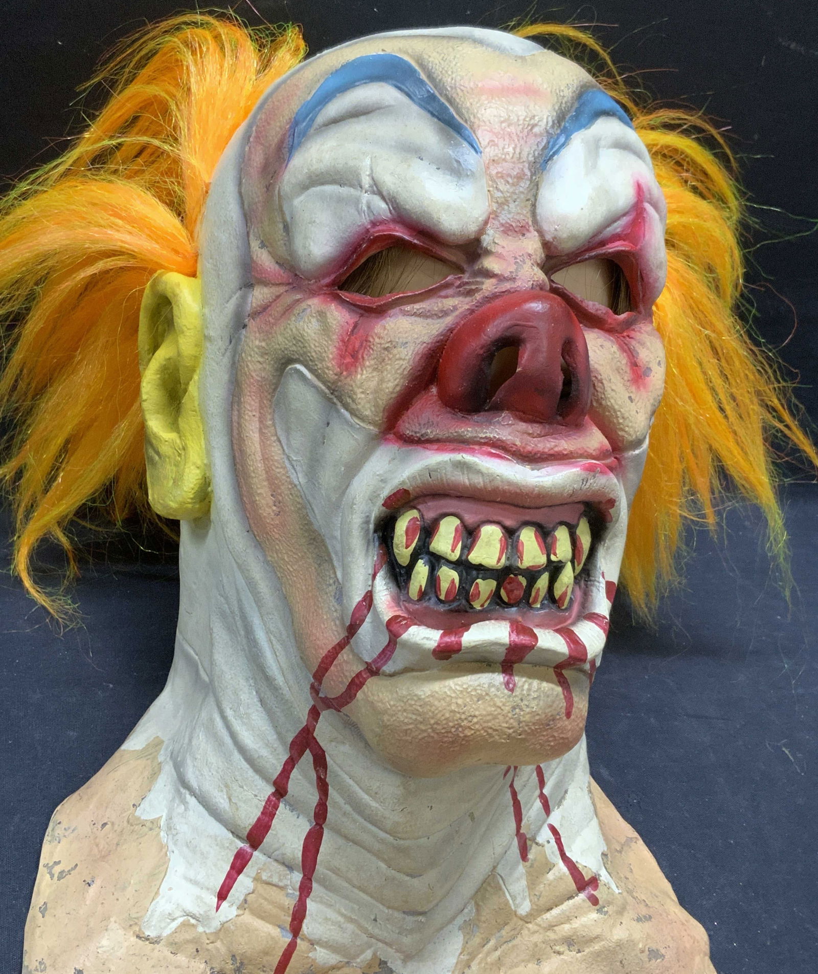 Take One Horror Clown Latex Costume Mask (1 of 6)
