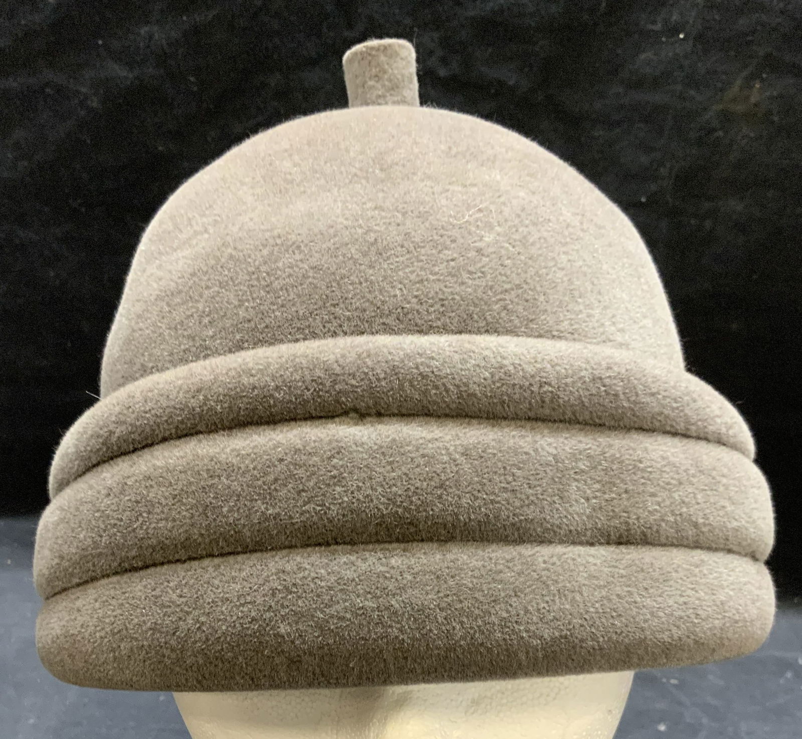 Bloomingdales Grey Wool Hat, Italy (1 of 6)