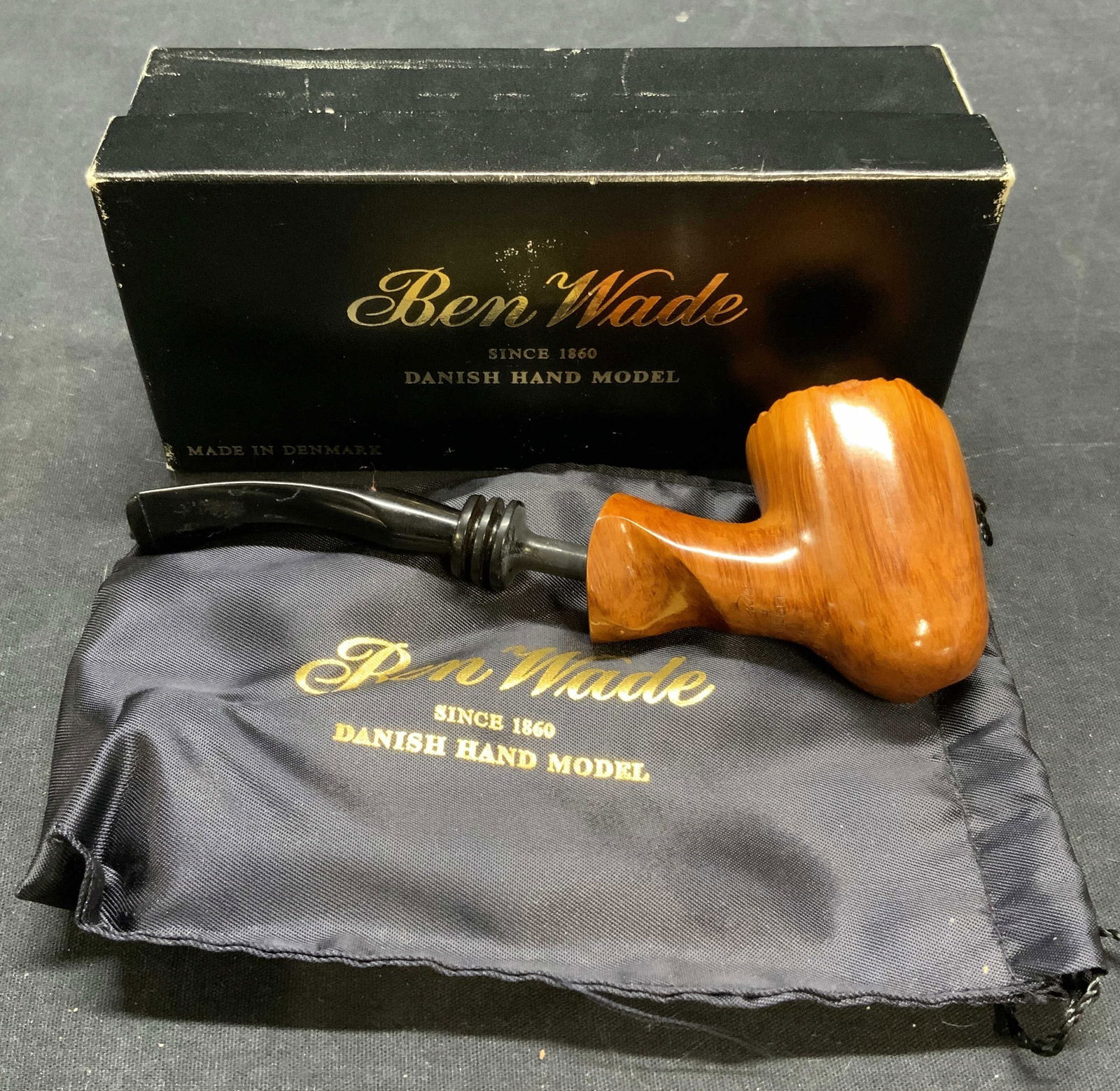 Ben Wade Danish Hand Model Pipe with Box (1 of 7)