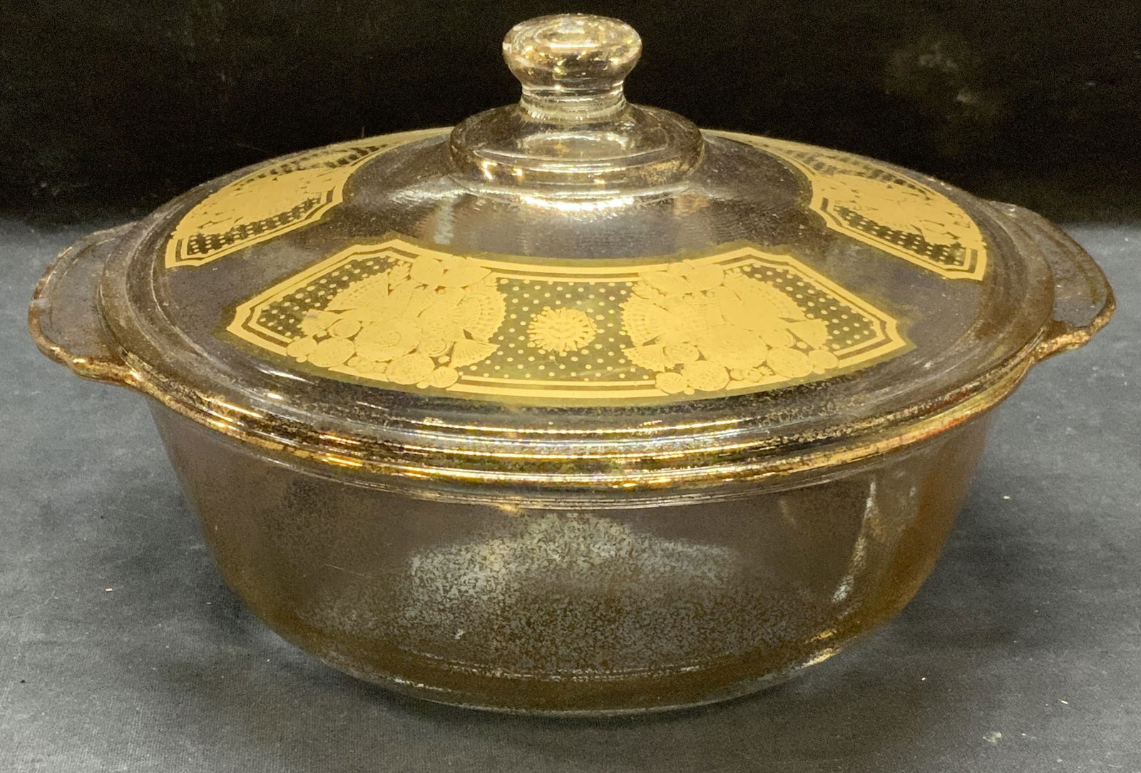 Vintage Fire King Lidded Casserole Dish (1 of 6)