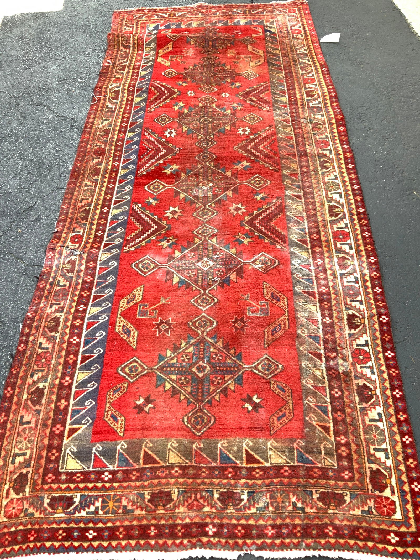 Hand Woven Mihan Persian Tribal Wool Area Rug (1 of 10)