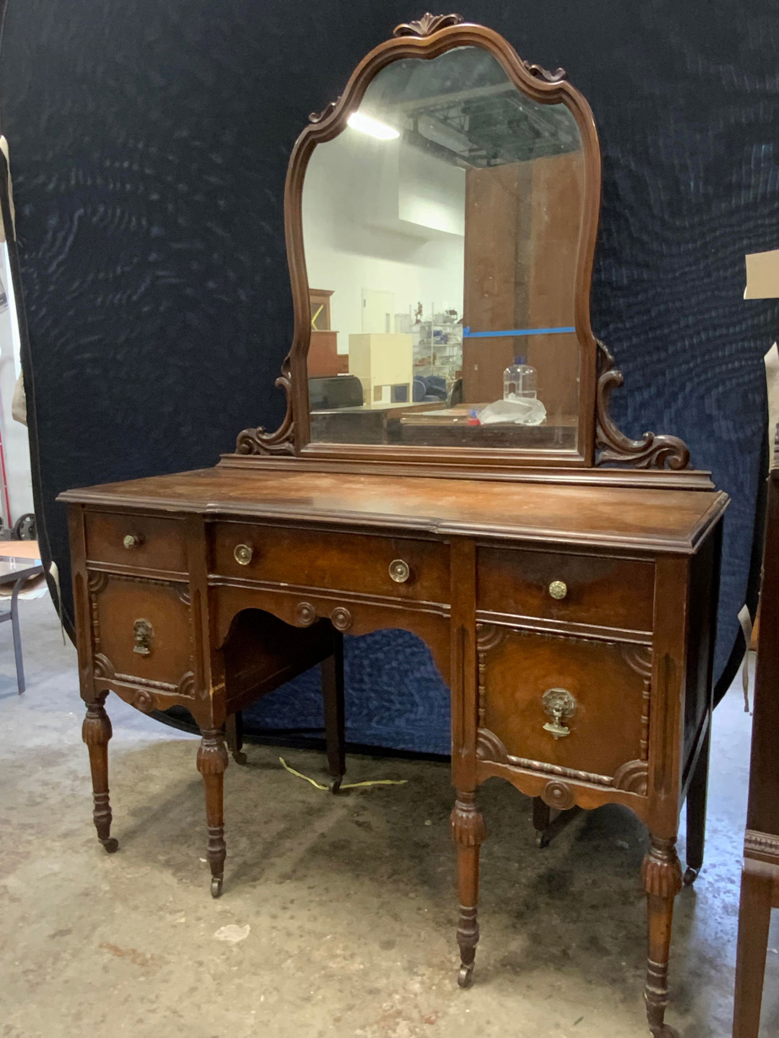 Vintage Victorian Style Vanity Dresser (1 of 17)