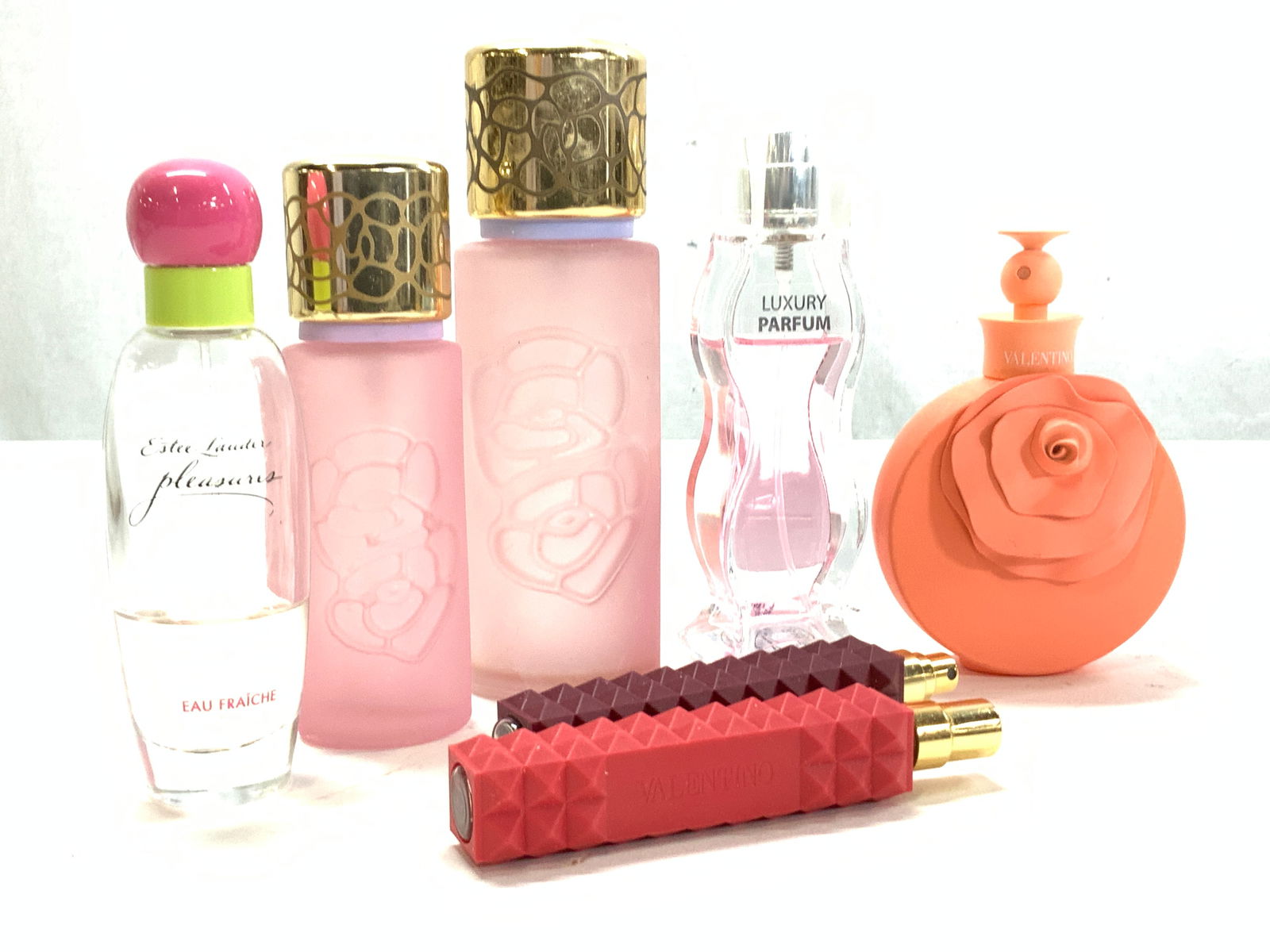 7 Valentino ,Estee Lauder, Loft Perfume & Bottles (1 of 6)