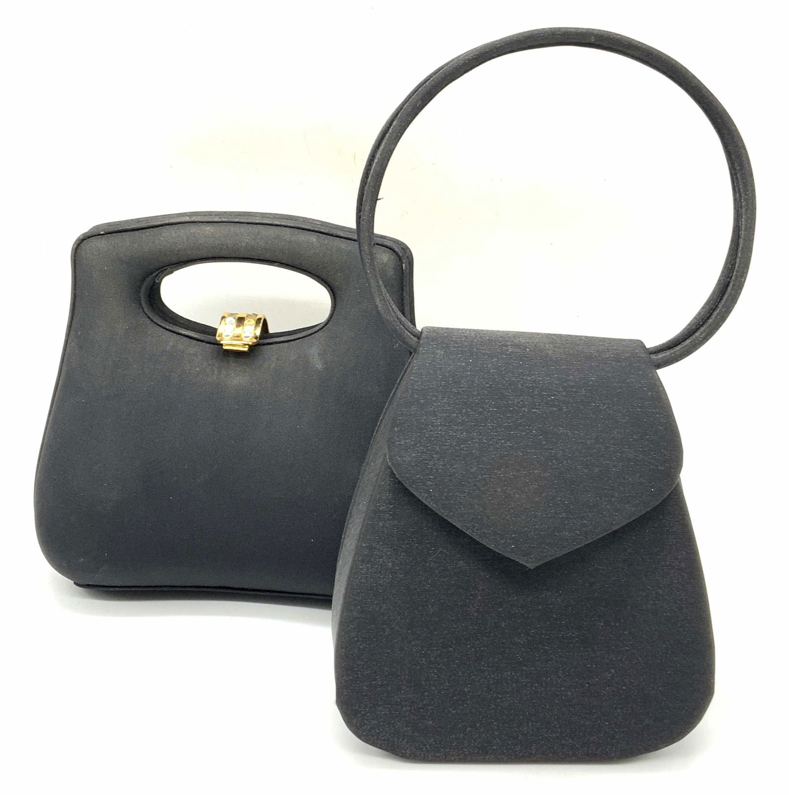 Lot 2 Black Evening Bags (1 of 7)