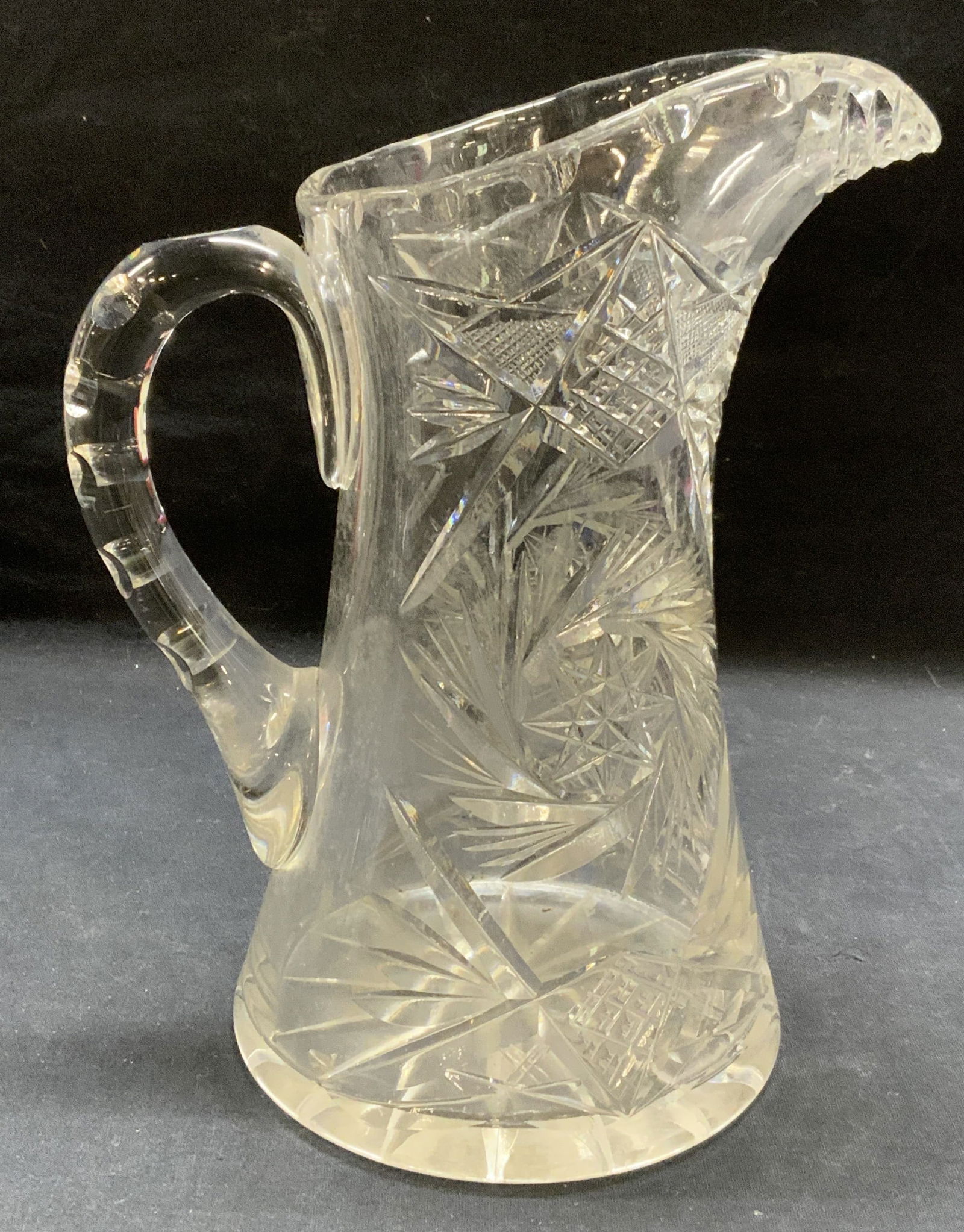 Vintage Cut Crystal Pitcher (1 of 6)
