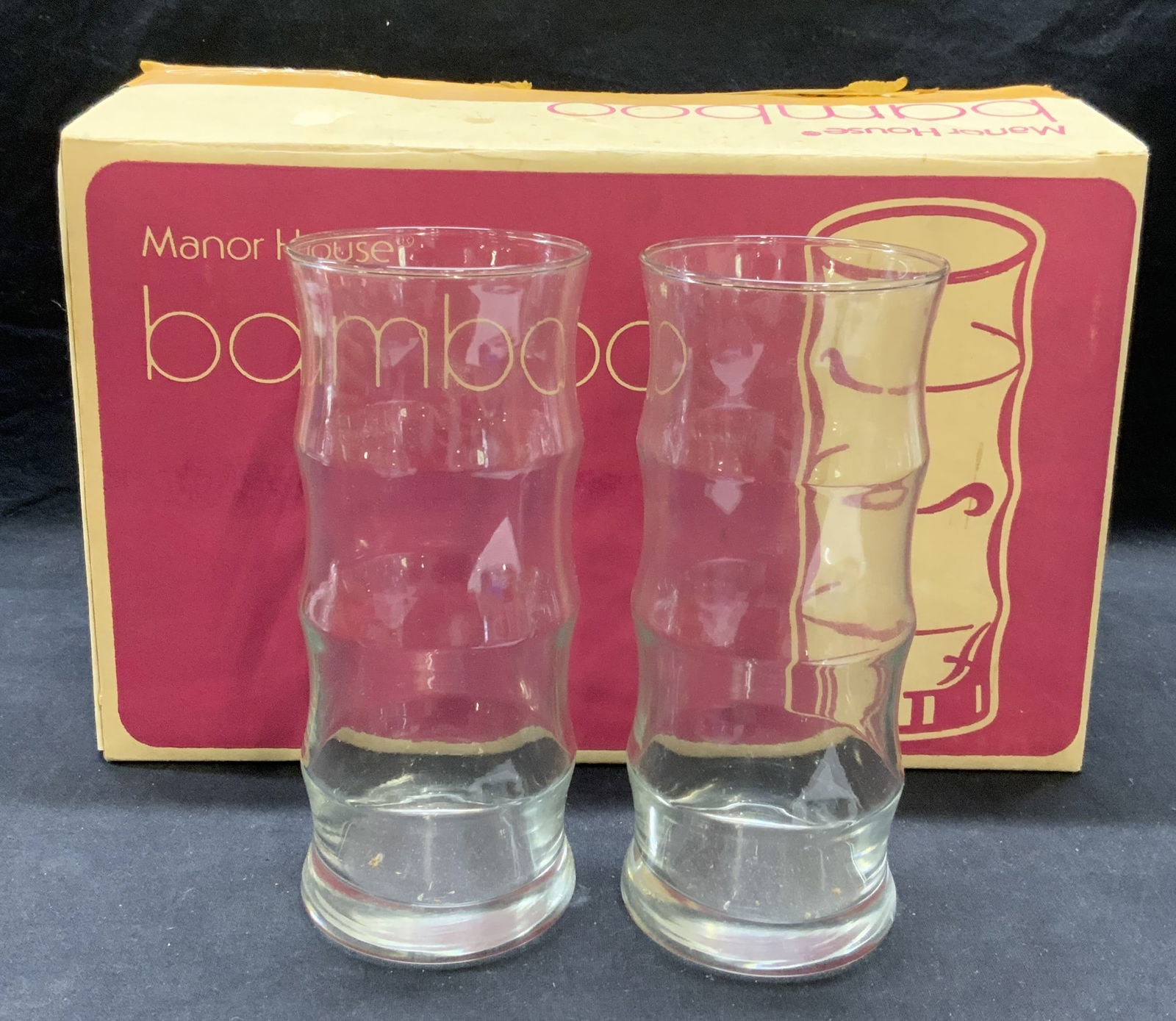 Set 8 Manor House Bamboo Coolers in Box (1 of 6)