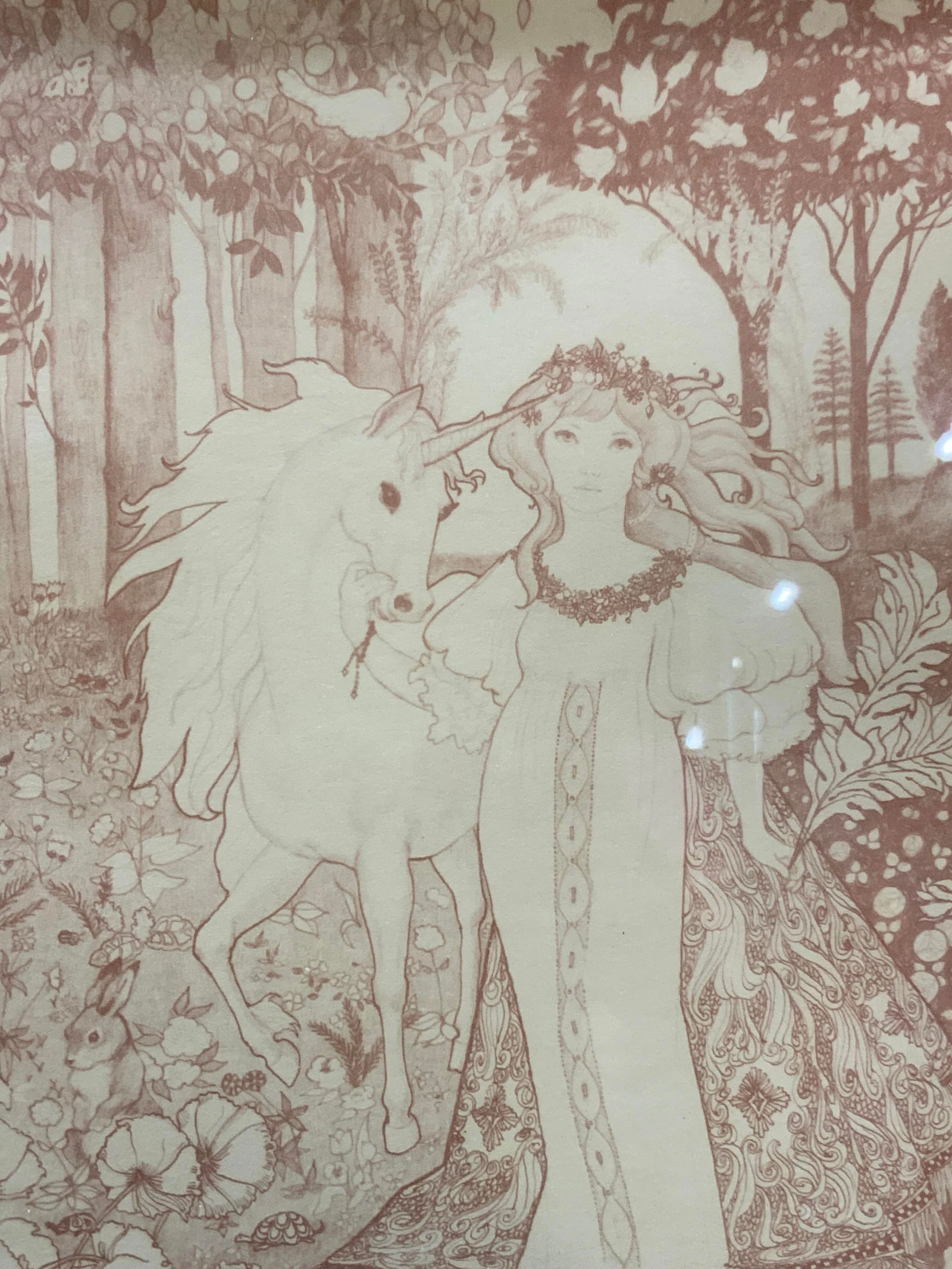 Tomao Signed Mystical Figural Lithograph (1 of 7)