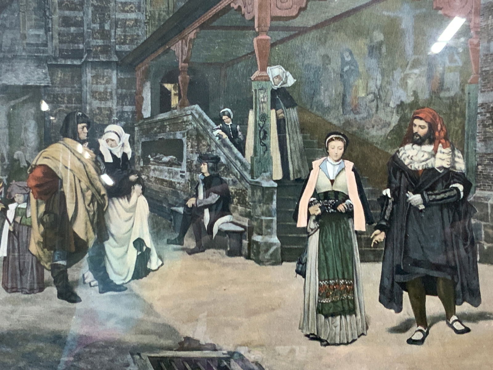 James Tissot Faust & Margurertie Lithograph (1 of 10)