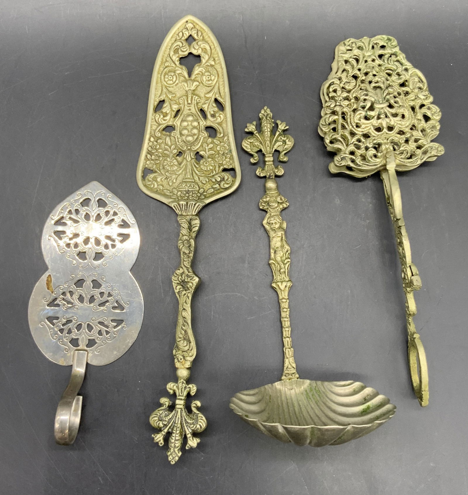 Lot4 Metal Serving Utensils, WILLIAMS SONOMA &more (1 of 15)