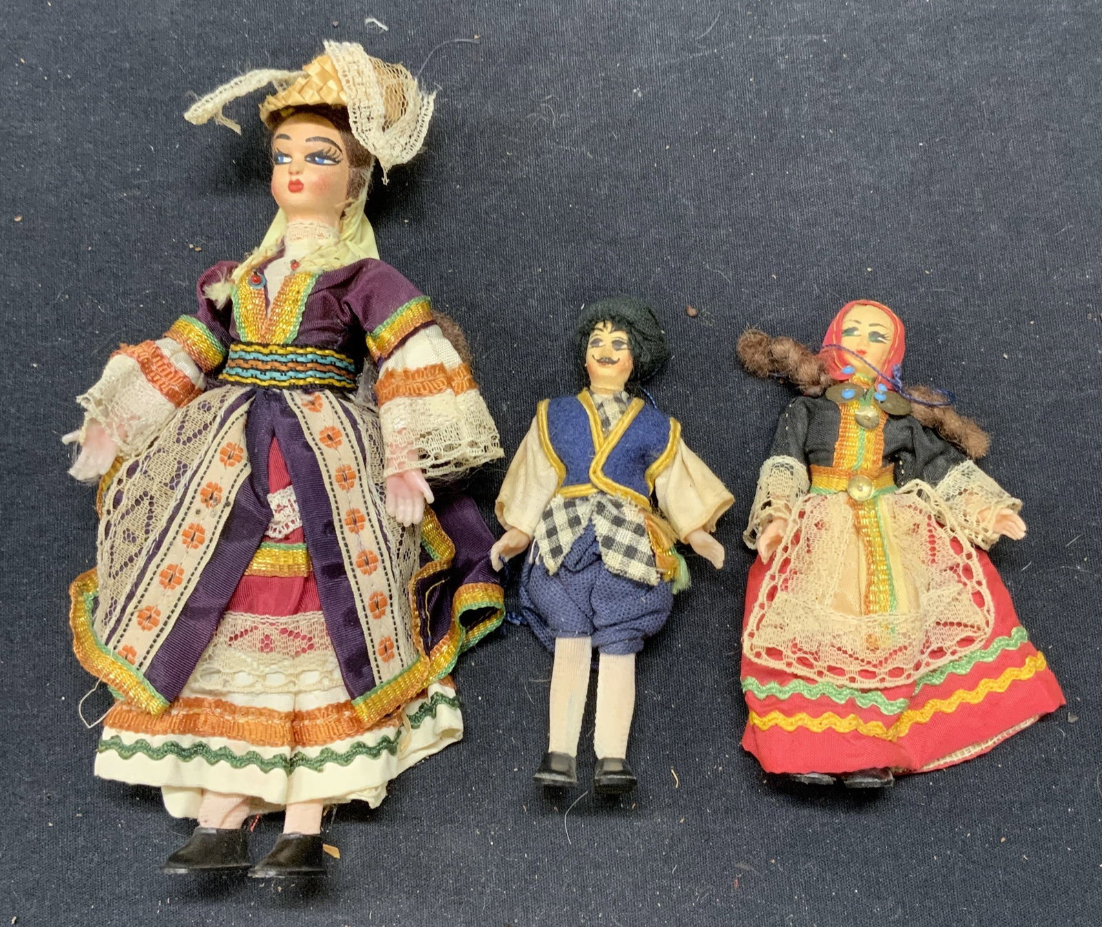 Lot 3 Handmade Composite Fashion Display Dolls (1 of 7)