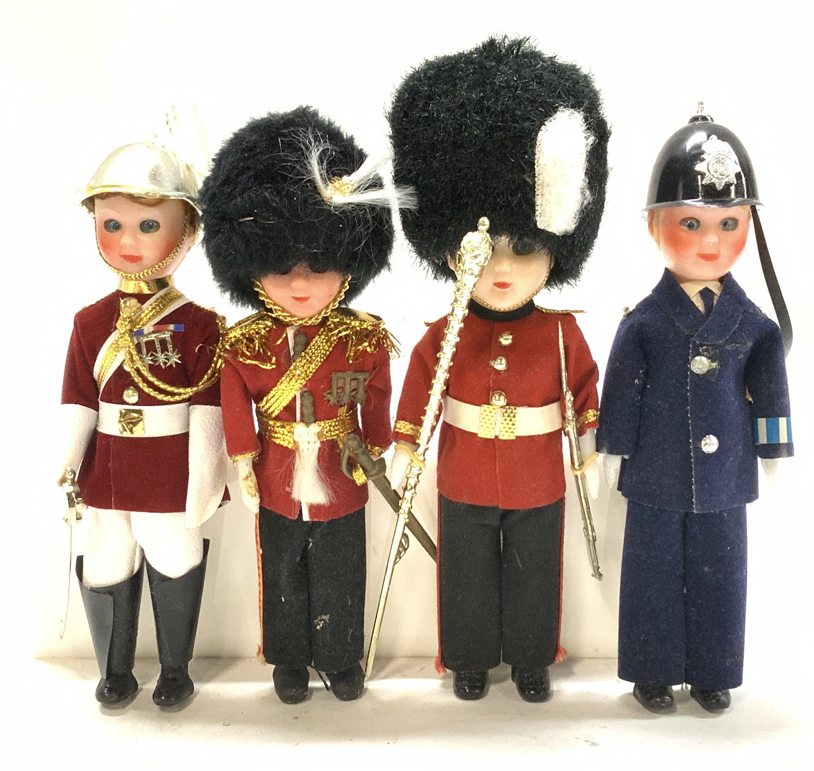 Salco Set 4 British Foot Guard Dolls, Org Box (1 of 6)