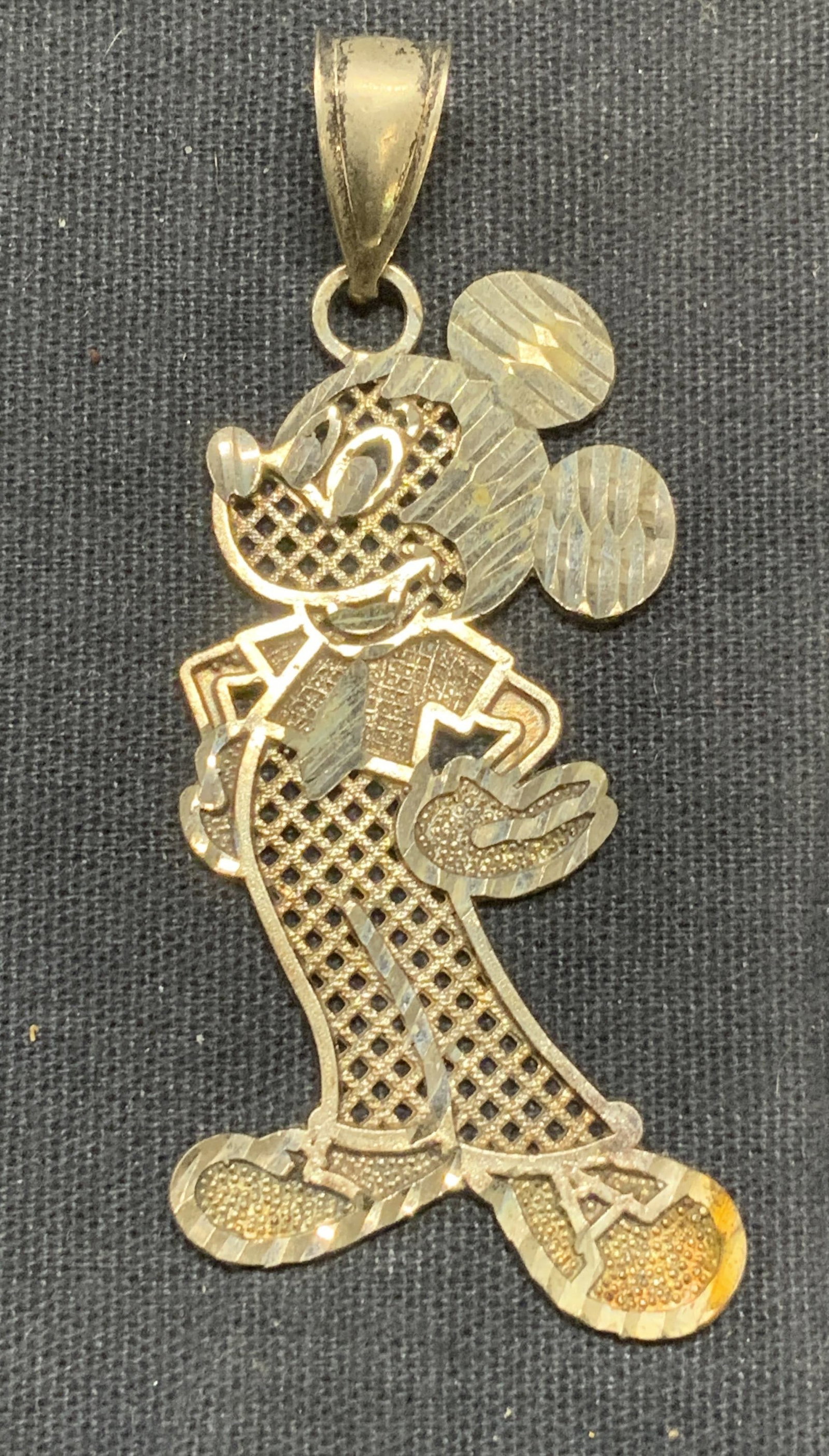 Vintage MICKEY MOUSE Sterling Silver Pendant (1 of 6)