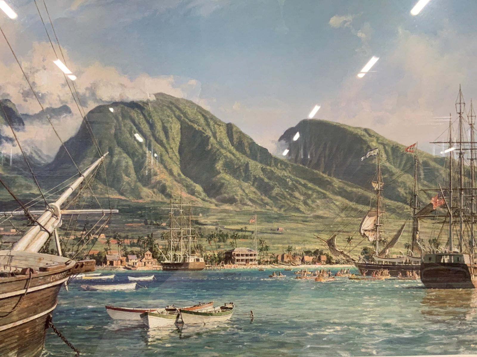 JOHN STOBART Signed Lahaina Nautical Lithograph (1 of 9)