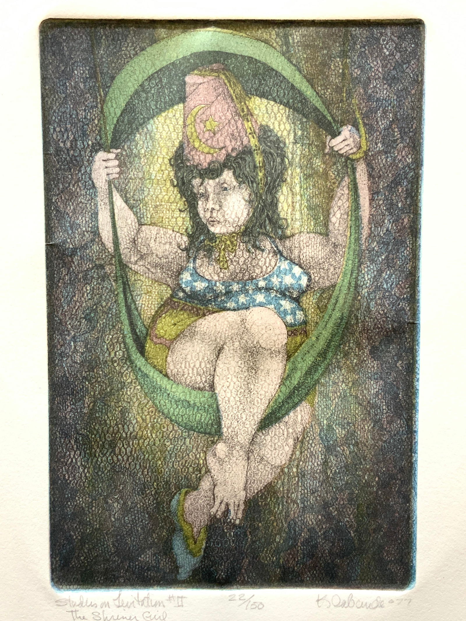 CHARLES KLABUNDE Signed & Dated Plate Etching (1 of 10)