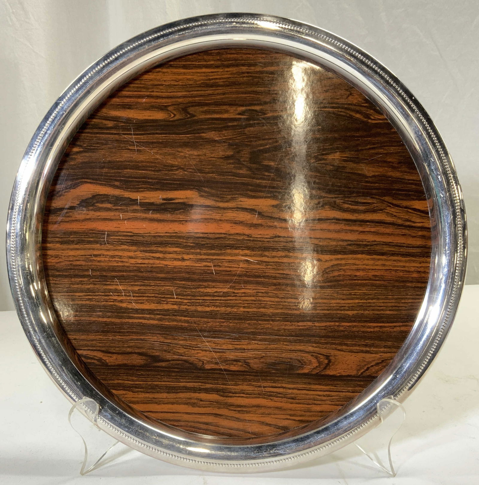 STERLING THE SHEFFIELD SILVER Formica Serving Tray (1 of 7)