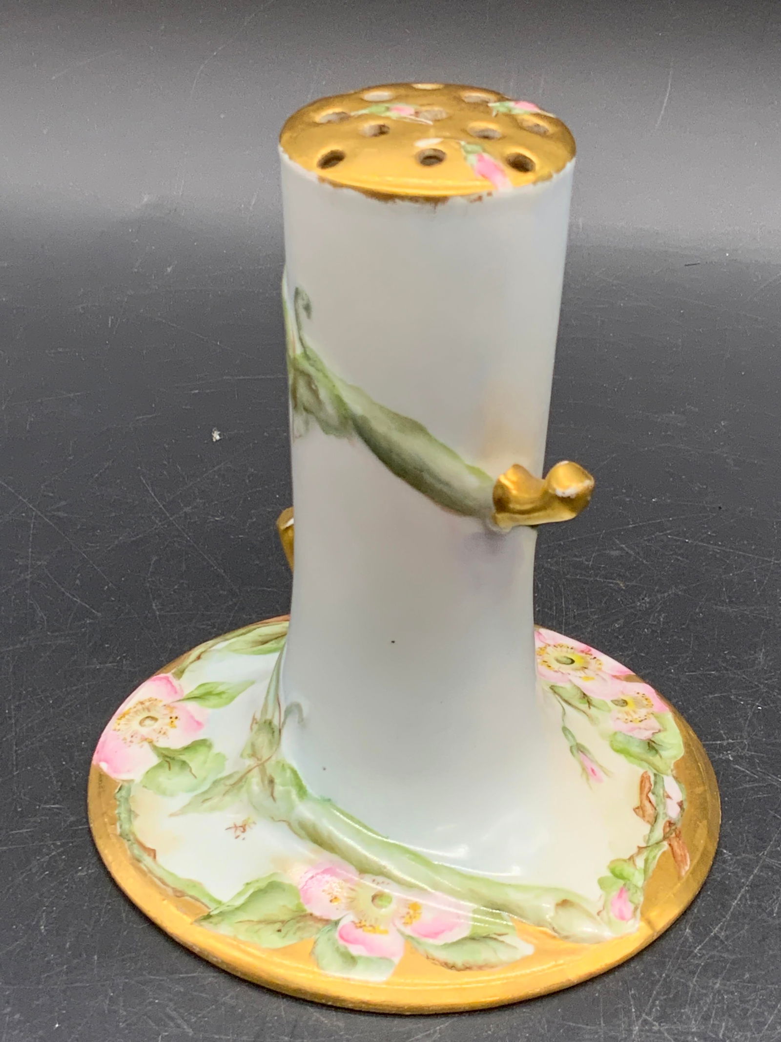 LIMOGES FRANCE Vntg Hand Painted Hat Pin Display (1 of 11)