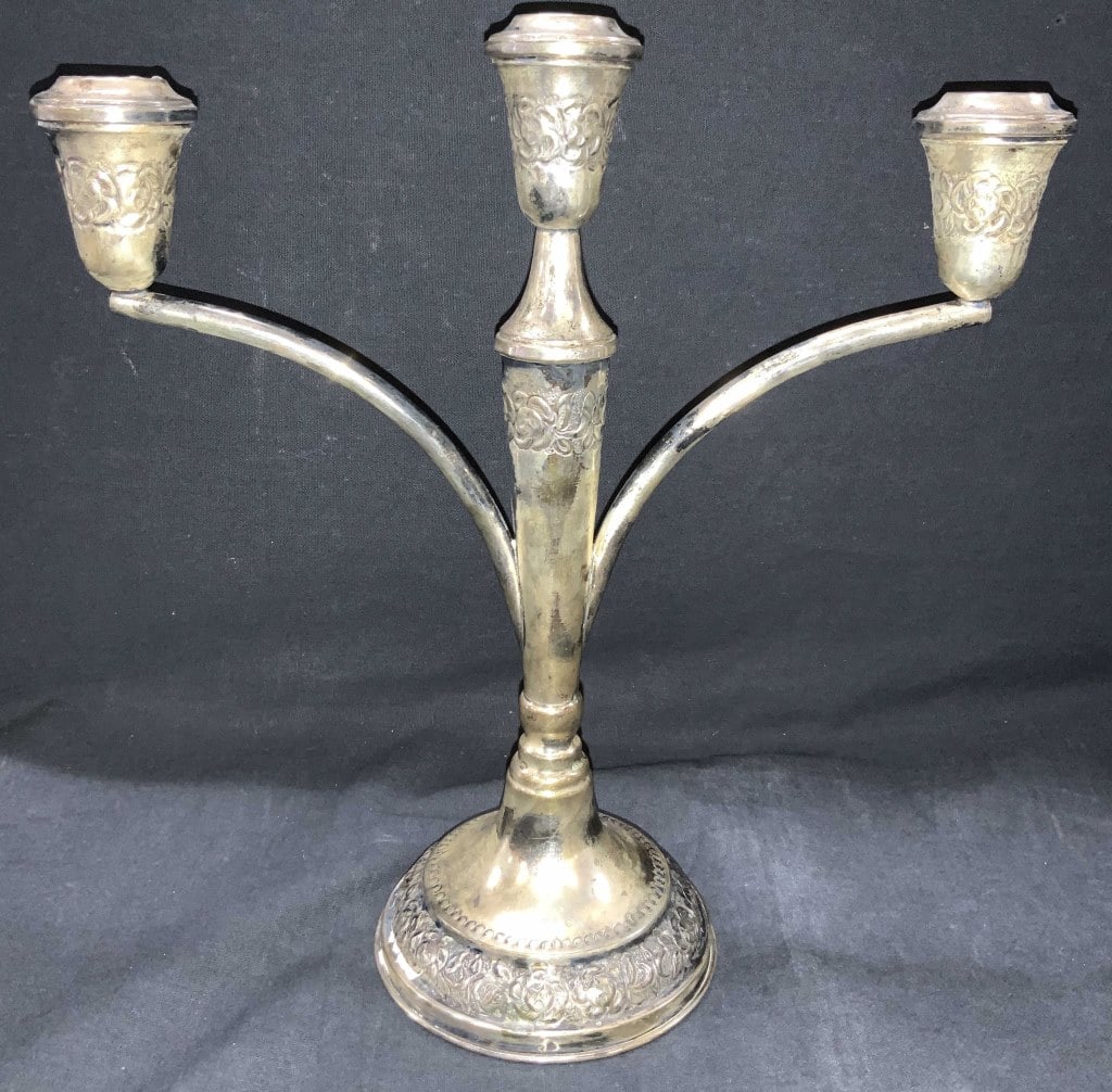 Vintage Sterling Silver Candelabrum (1 of 8)