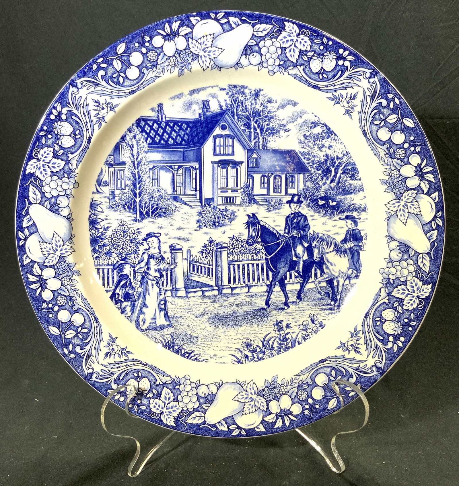 Vintage Porcelain Serving Plate (1 of 9)